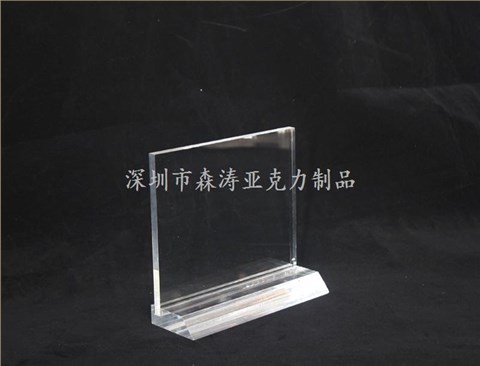 亚克力彩色发光立牌