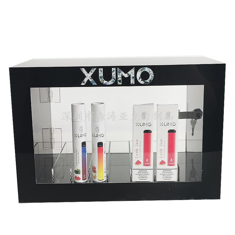 XUMO黑色亚克力展示柜