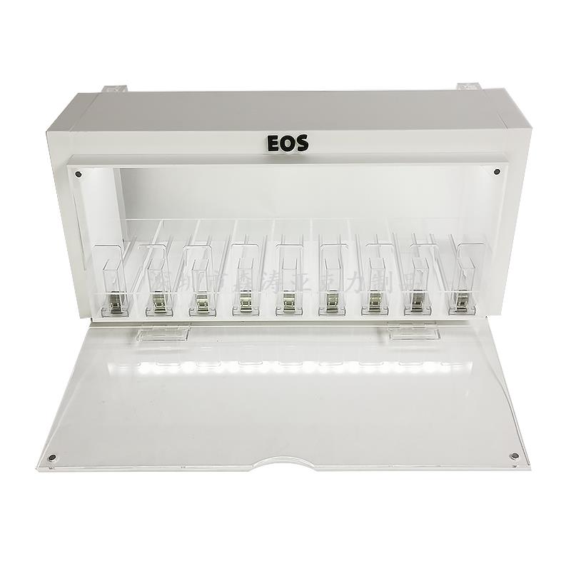 EOS单层电子烟具亚克力展示柜