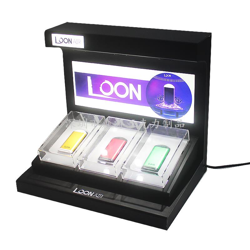 LOON高端电子烟具亚克力展示架